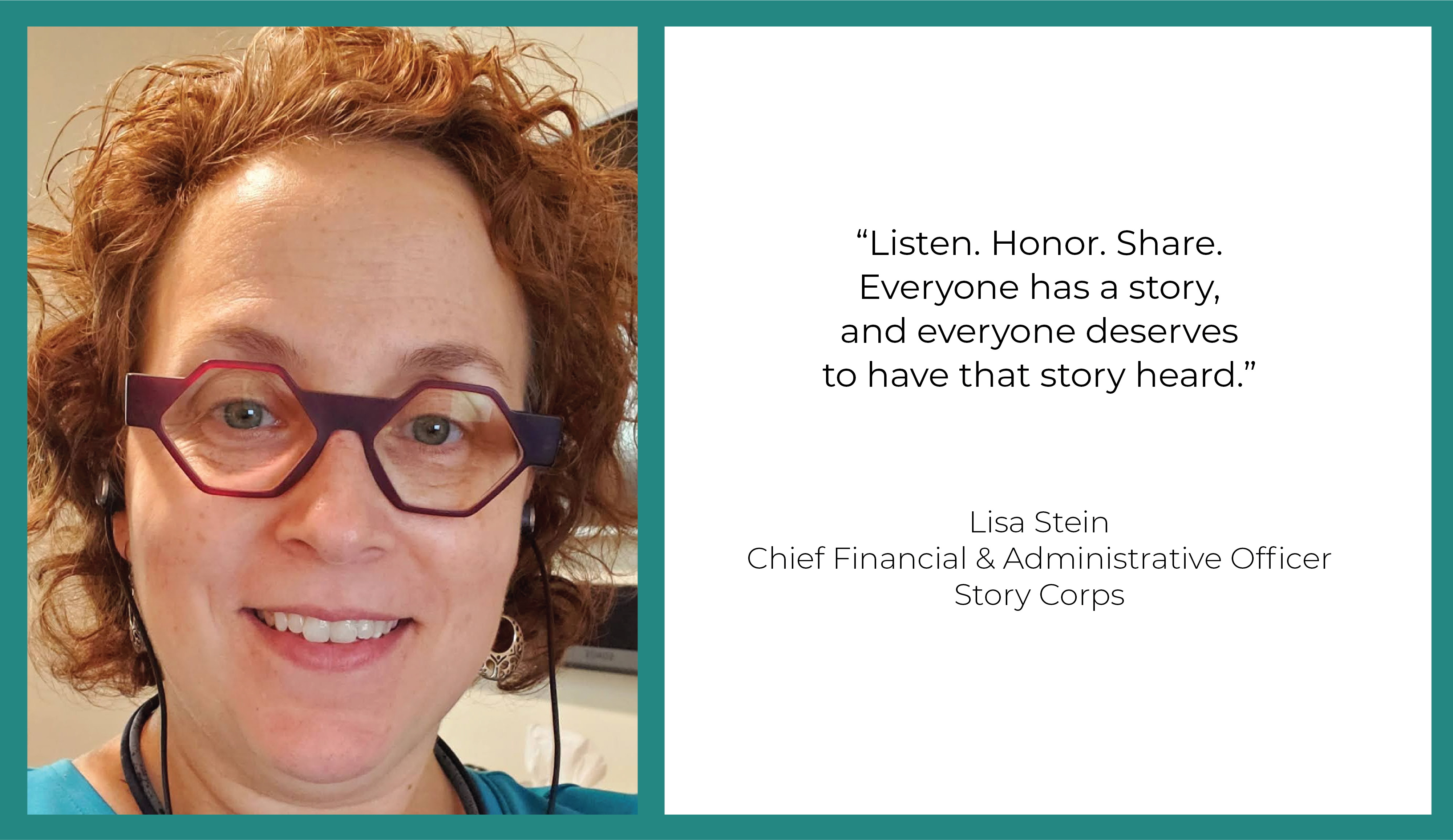 Lisa Stein - Storycorps
