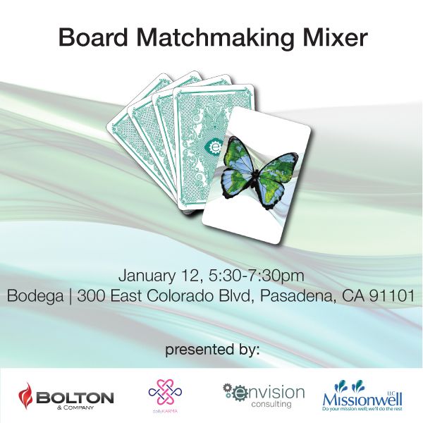 Envision Consulting Hosts Third Nonprofit Board Matchmaking Mixer
